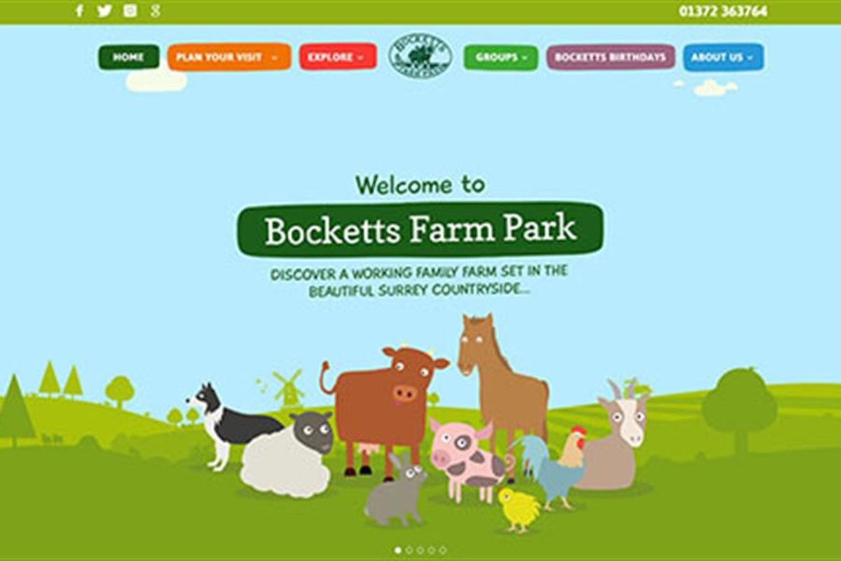 Bocketts Farm - new web site by Racecar