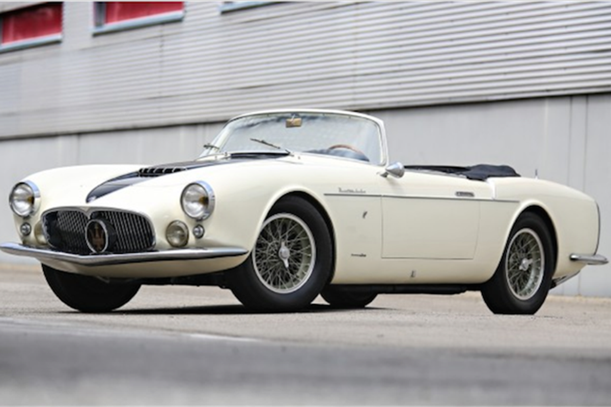Exquisite Frua Bodied Maserati at The Pebble Beach Auctions