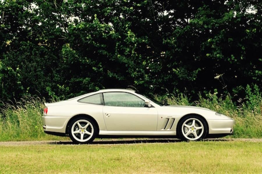 Football legend's 2000 Ferrari 550 Maranello set to be a win at auction