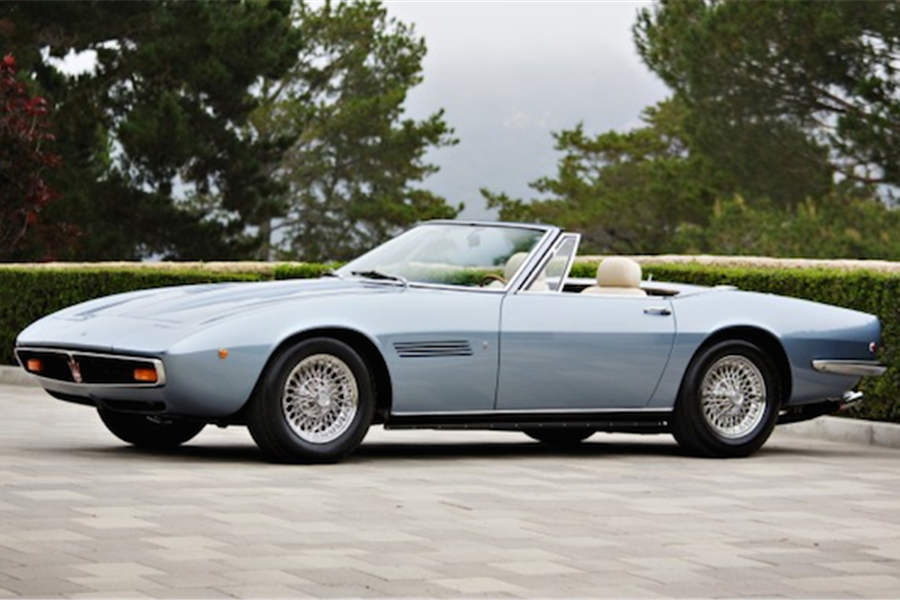 Ultimate Maserati Ghibli at The Pebble Beach Auctions