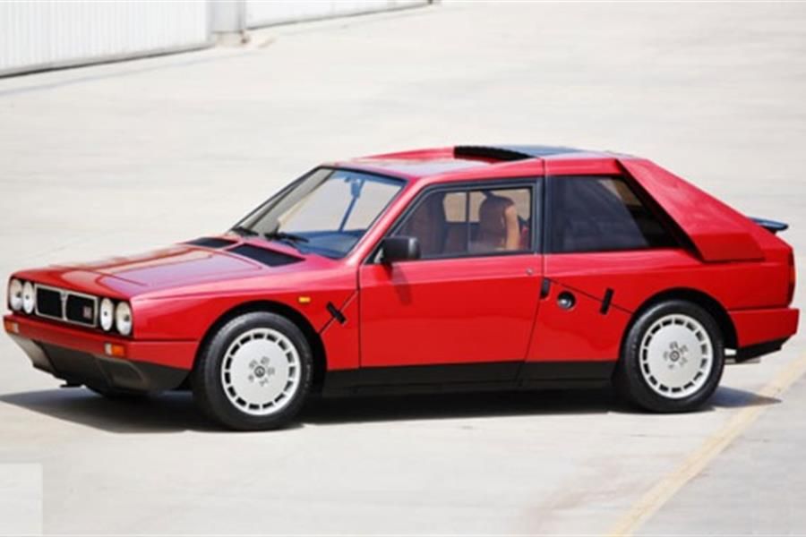 Italian Exotics at Pebble Beach include a 1985 Lancia Delta S4 Stradale