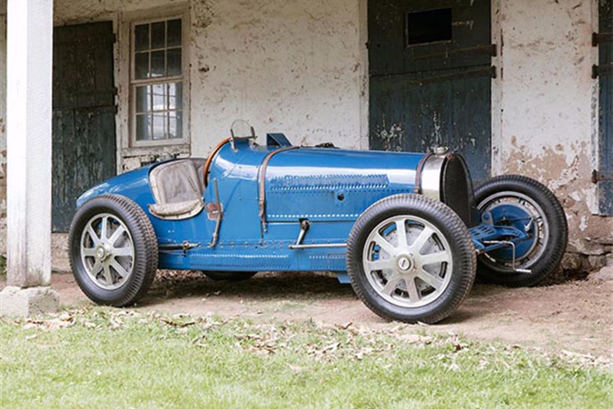 Bugatti type 51 at Quail Lodge Auction