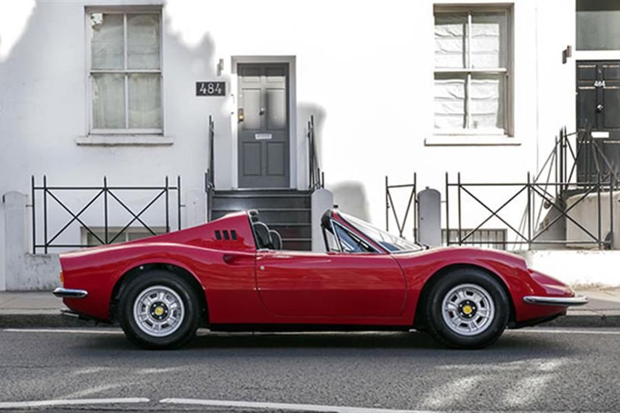 1973 Ferrari Dino owned by Led Zeppelin's Manager at COYS auction