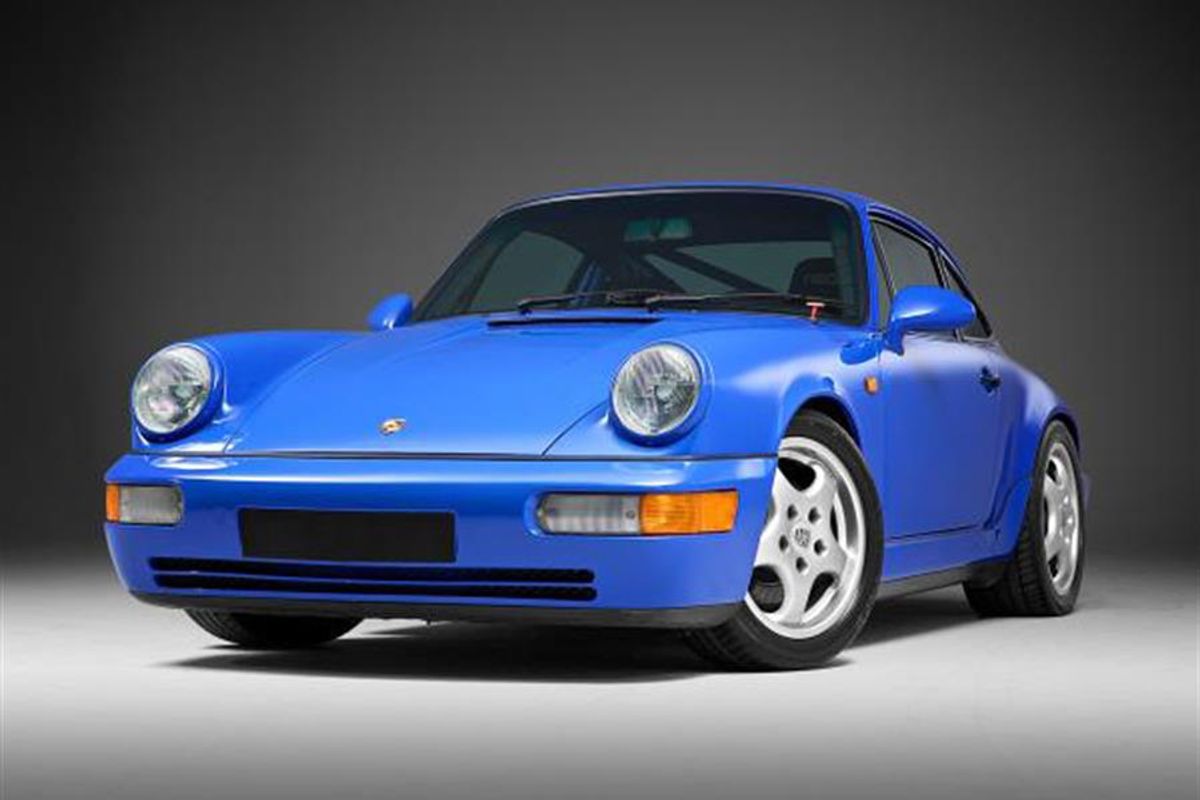 A 1991 Porsche 911 (964) Carrera RS NGT, one of only 290 at Silverstone Auctions
