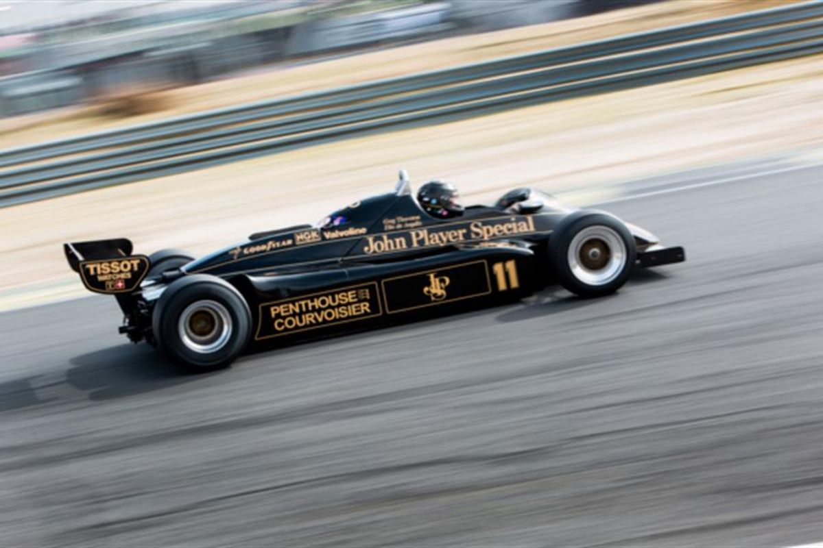 Thornton's delight at Jarama Masters Historic F1
