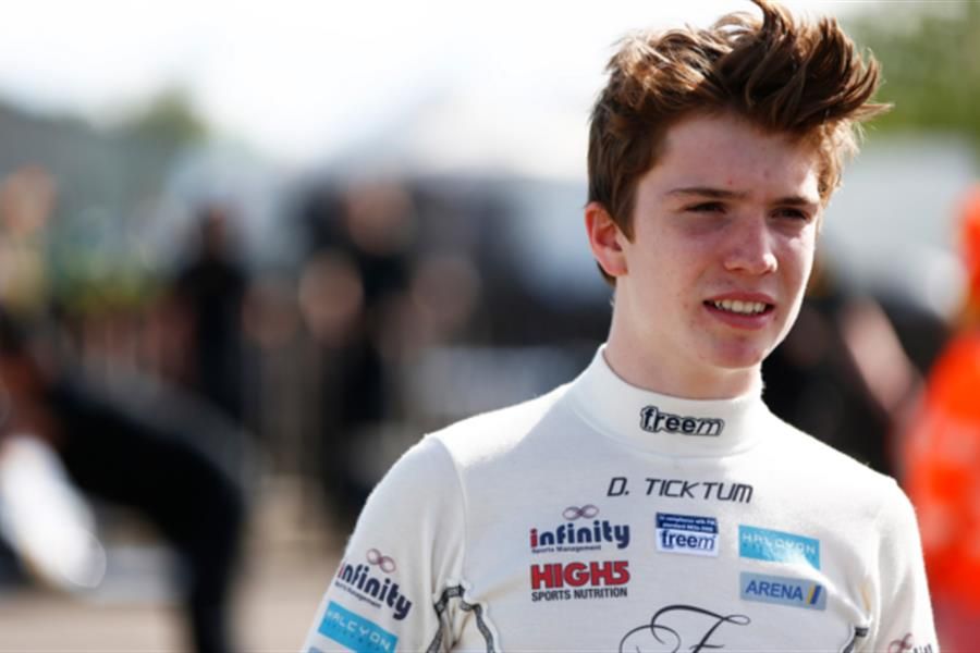 BRDC F3 Autumn Trophy for Dan Ticktum with Double R