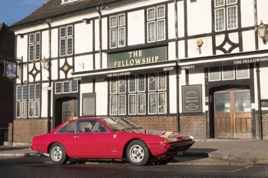 Henry Cooper's 1973 Ferrari 365 GT under the hammer at COYS