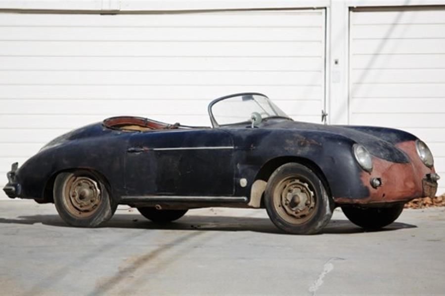 'Barn find' 1958 Porsche 356 A Super Speedster at Scottsdale auction