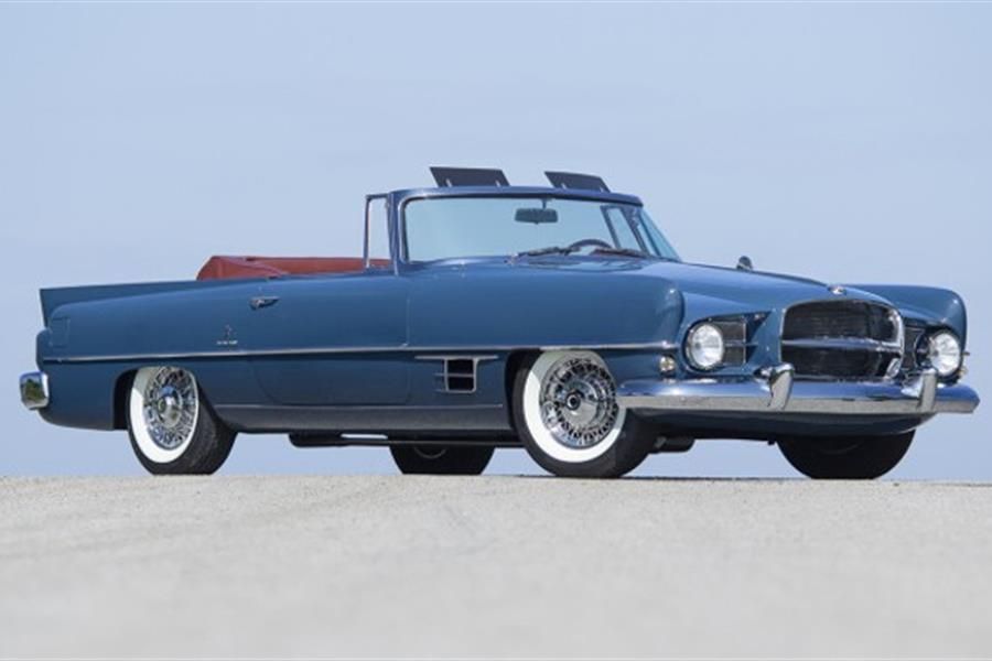 Fully restored 1957 Dual-Ghia on offer at Scottsdale