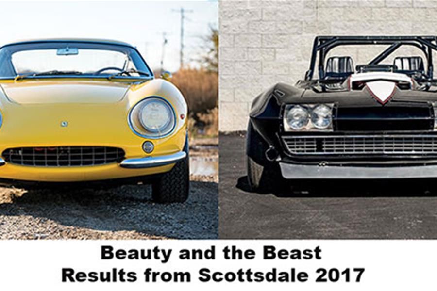 Auction results and thoughts relating to Scottsdale Arizona 2017
