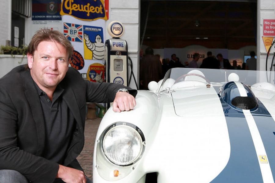 TV chef James Martin cooks up a classic menu for petrolheads