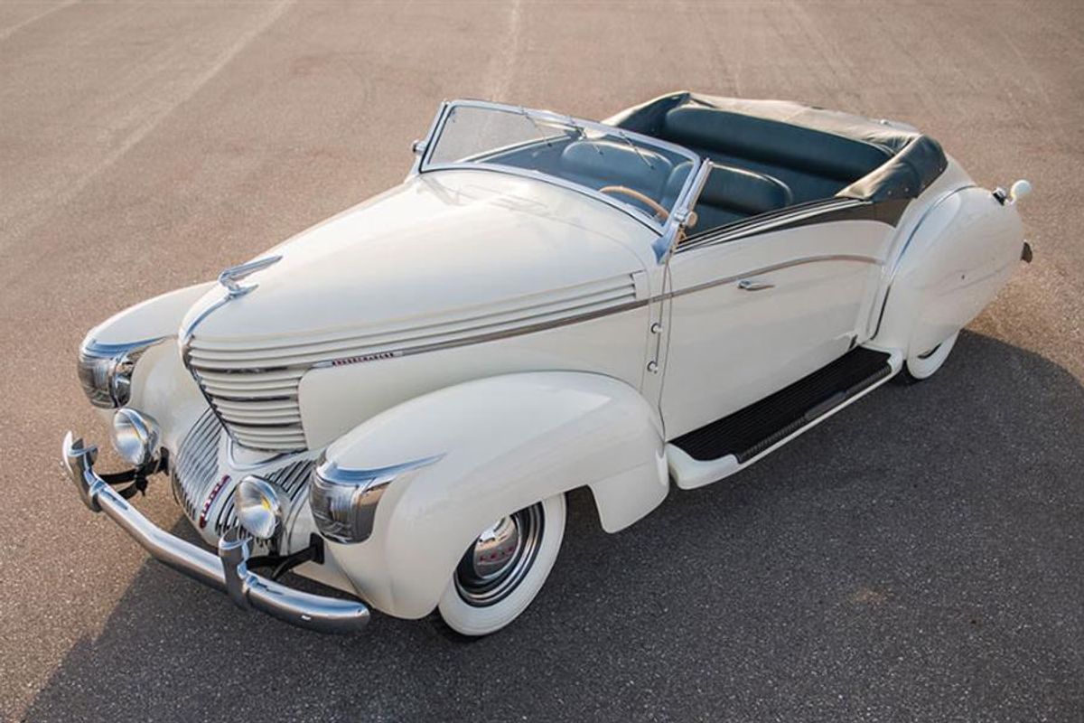 1938 Graham 97 Supercharged Cabriolet on offer at RM Sothebys