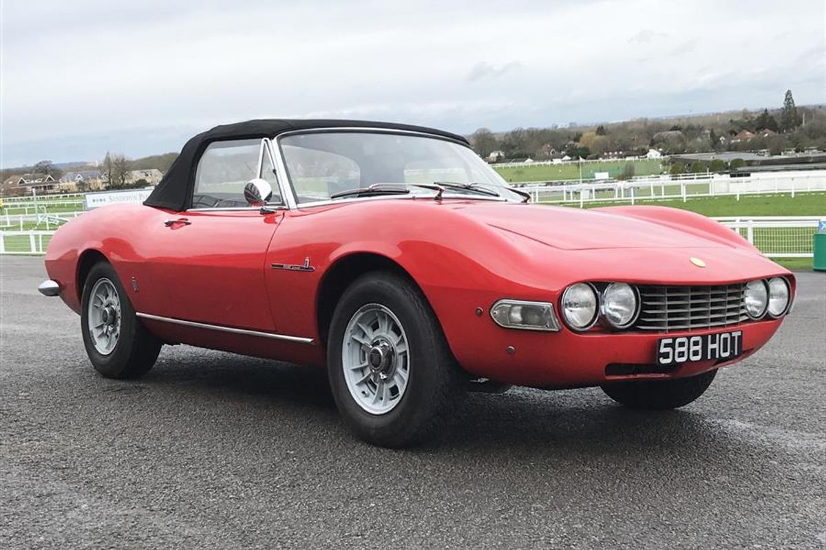 £83,600 1967 Fiat Dino Spider tops  Barons Sandown Sale