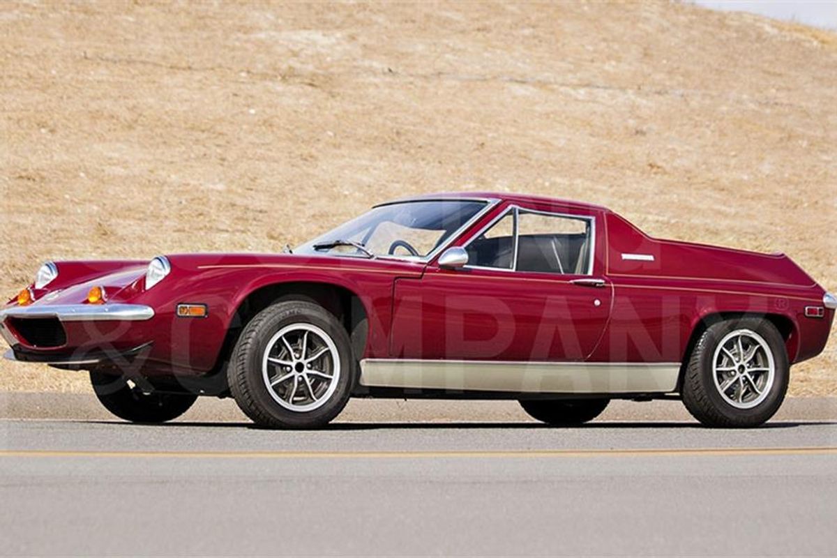 Goodings offer 1974 Lotus Europa Twin Cam Special at Amelia Island