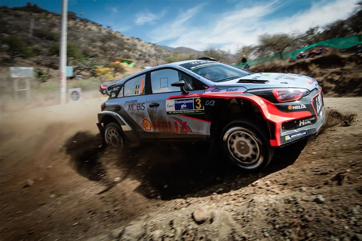 Hyundai sets sights on Rally Mexico podium