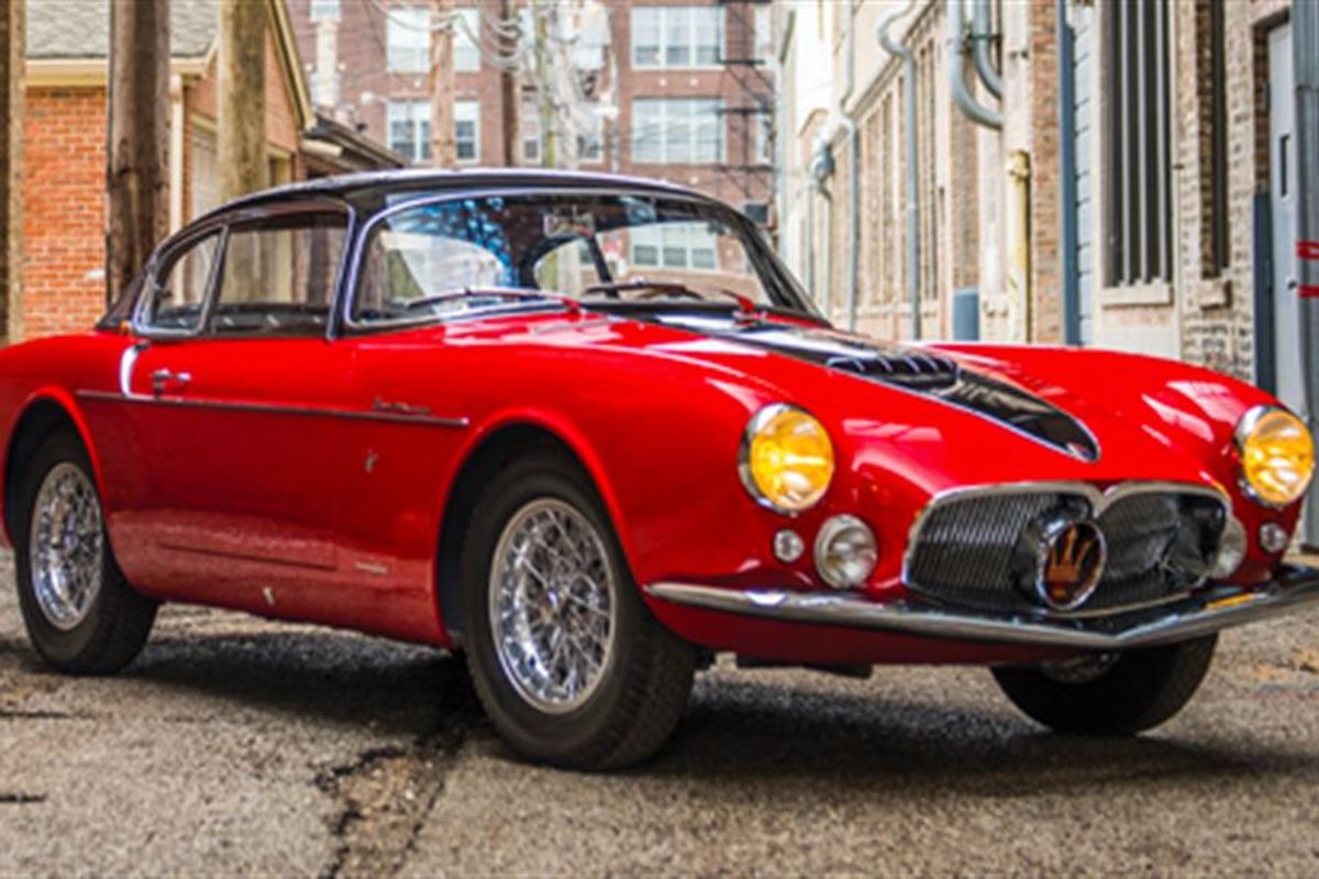RM Sothebys offer 1956 Maserati A6G 54 Coupe Series III without reserve
