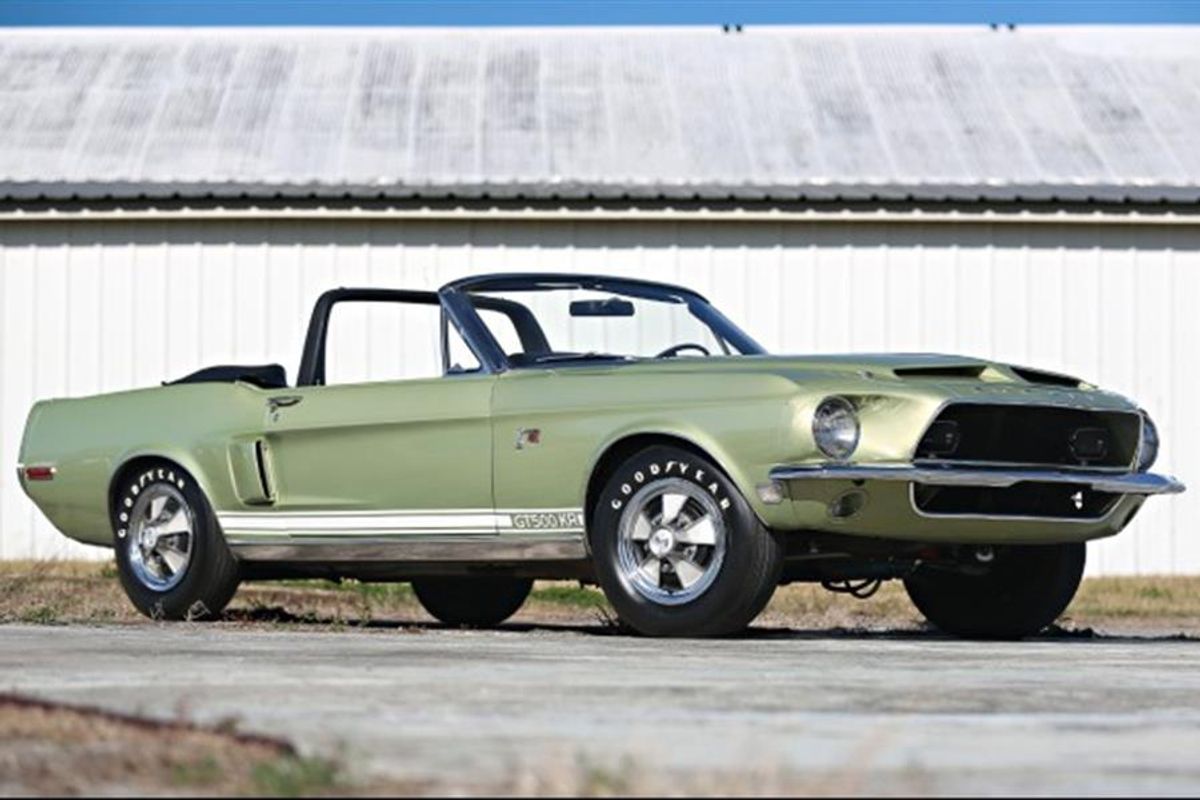 1968 Shelby GT500KR Convertible offered without reserve today