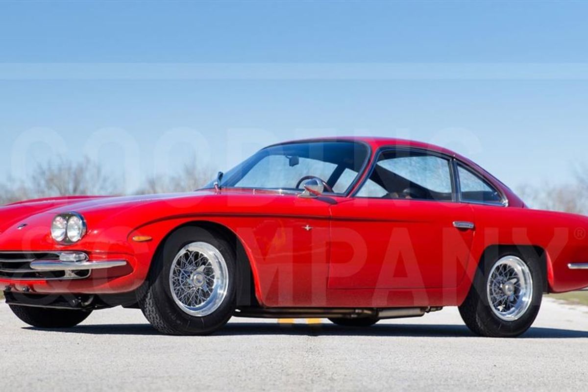 1967 Lamborghini 400 GT 2 plus 2, One of Only 247 Examples Built