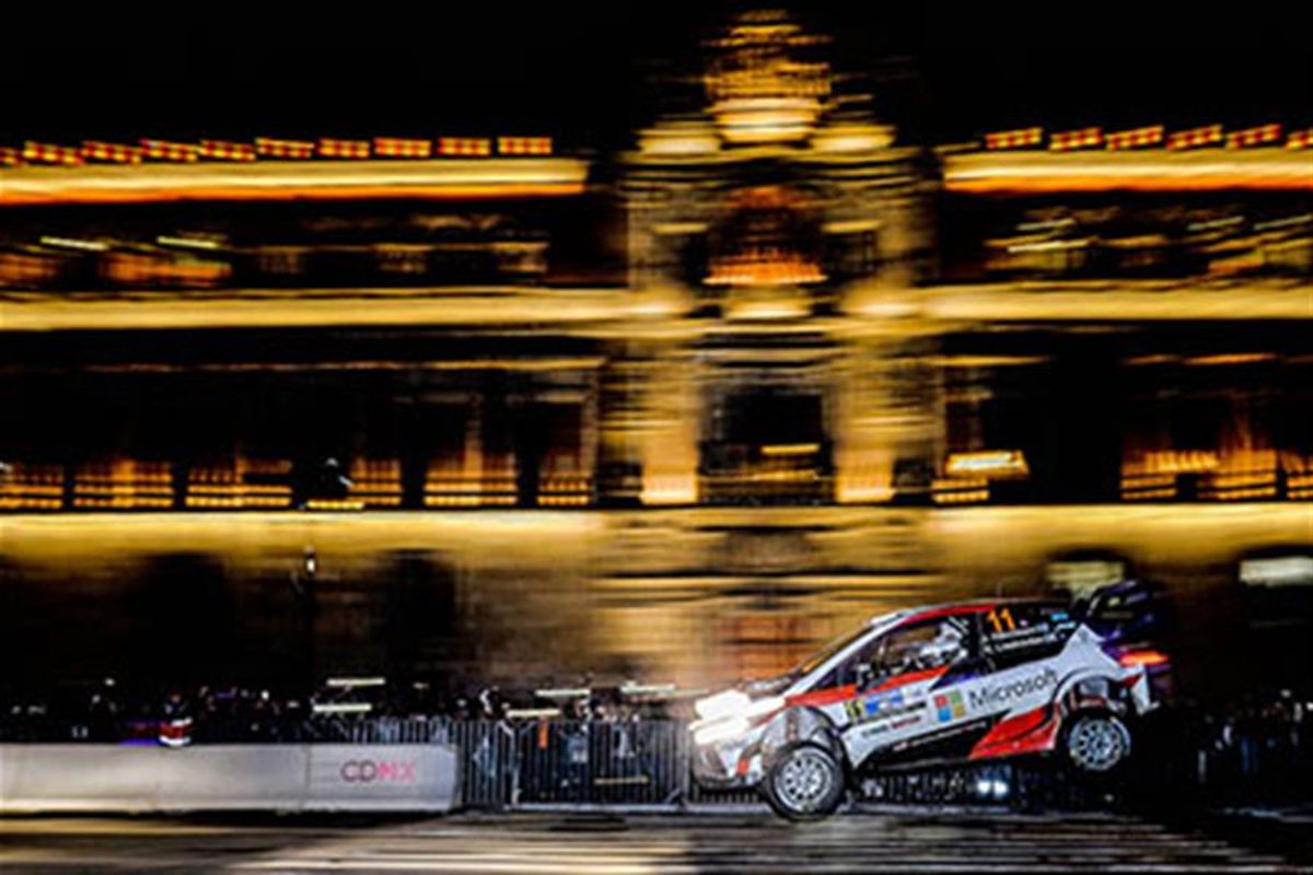 Hanninen leads in the city as Rally Mexico gets underway