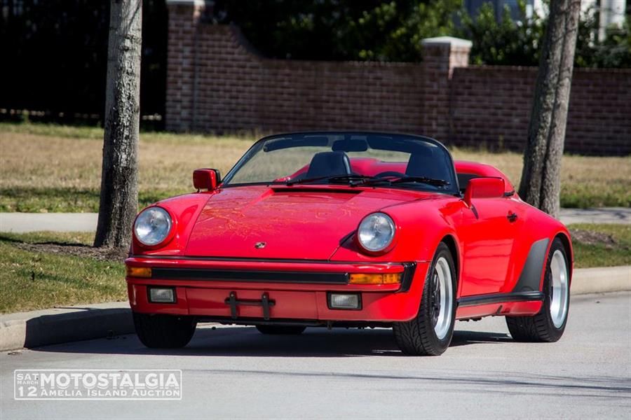 1989 Porsche 911 Speedster reaches $203,500 at Motostalgia's Amelia sale
