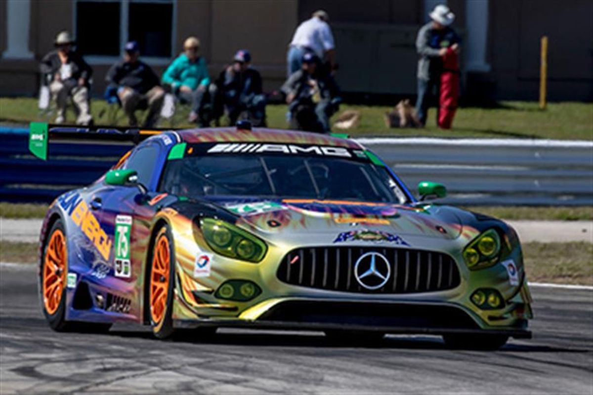 Mercedes-AMG GT3 Wins GTD Pole in 12 Hrs of Sebring Debut