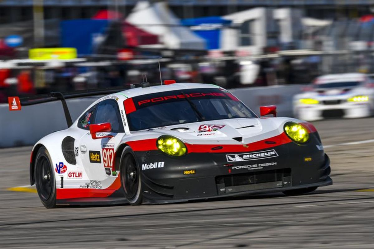 Best 911 RSR on Sebring 12hr second grid row