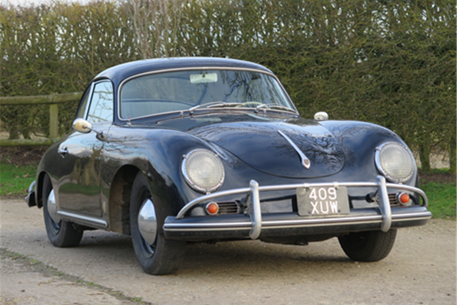 1958 Porsche 356A Reutter on offer at Silverstone Auctions May Sale