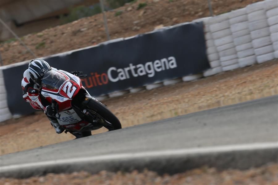 Thomas Strudwick ready for Moto3 Round One at Donington Park