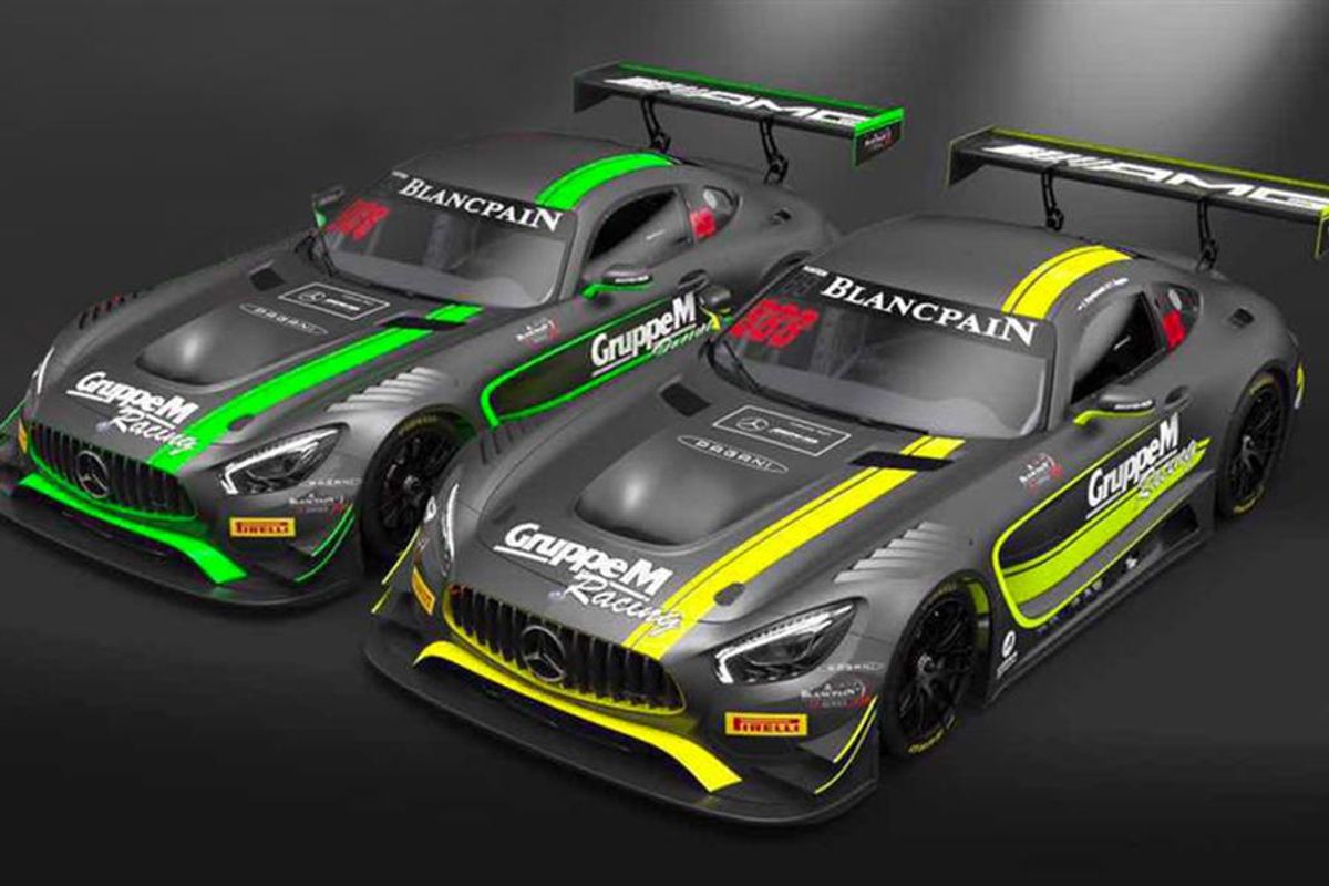GruppeM Racing line-up Mercedes-AMG GT3 for Blancpain GT Series Asia