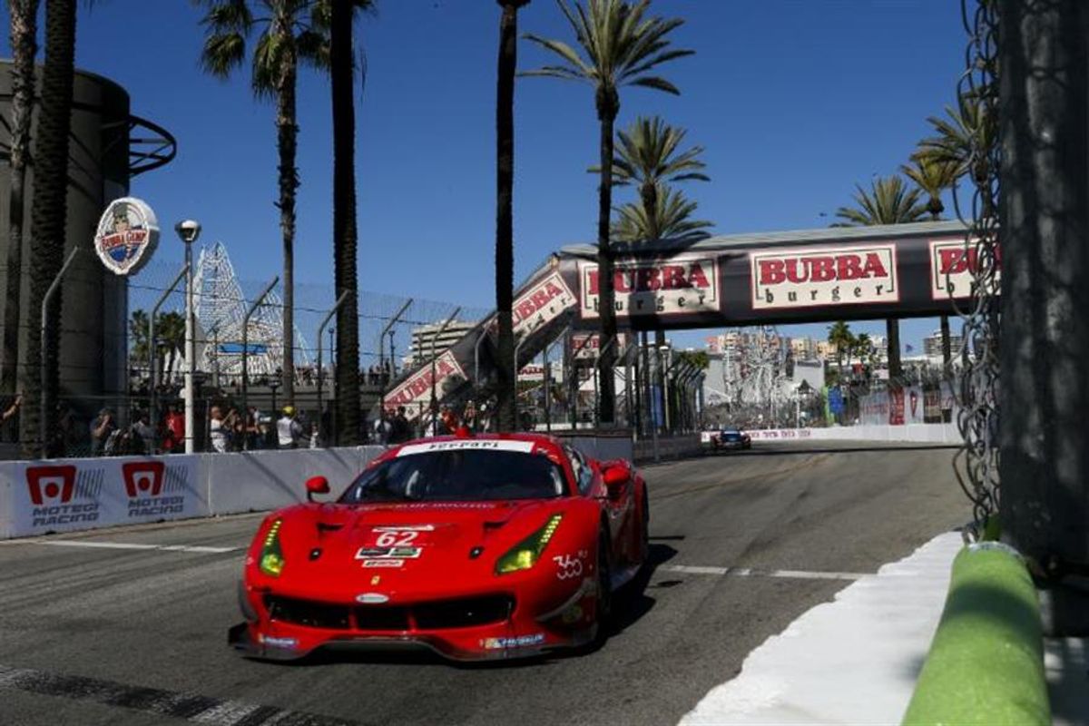 Risi Competizione Ferrari Team Relishes Challenge of Long Beach