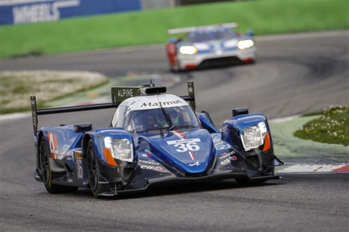 Dress rehearsal for the Alpine A470s at Monza WEC Prologue