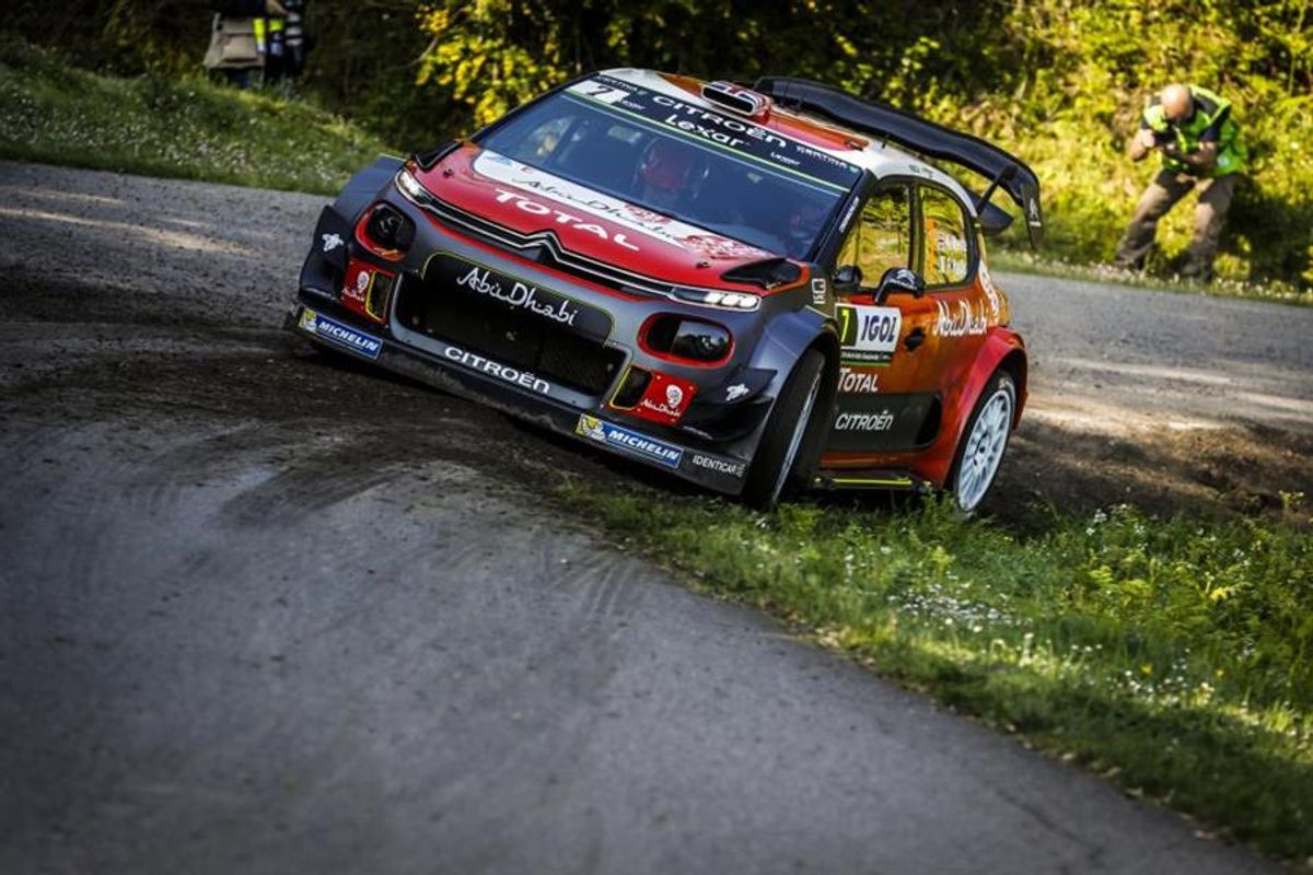 Meeke takes early lead on Rallye de France Tour de Corse
