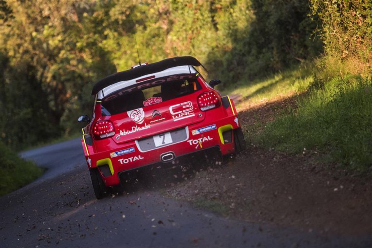 Tour de Corse, Meeke leads on Corsica asphalt