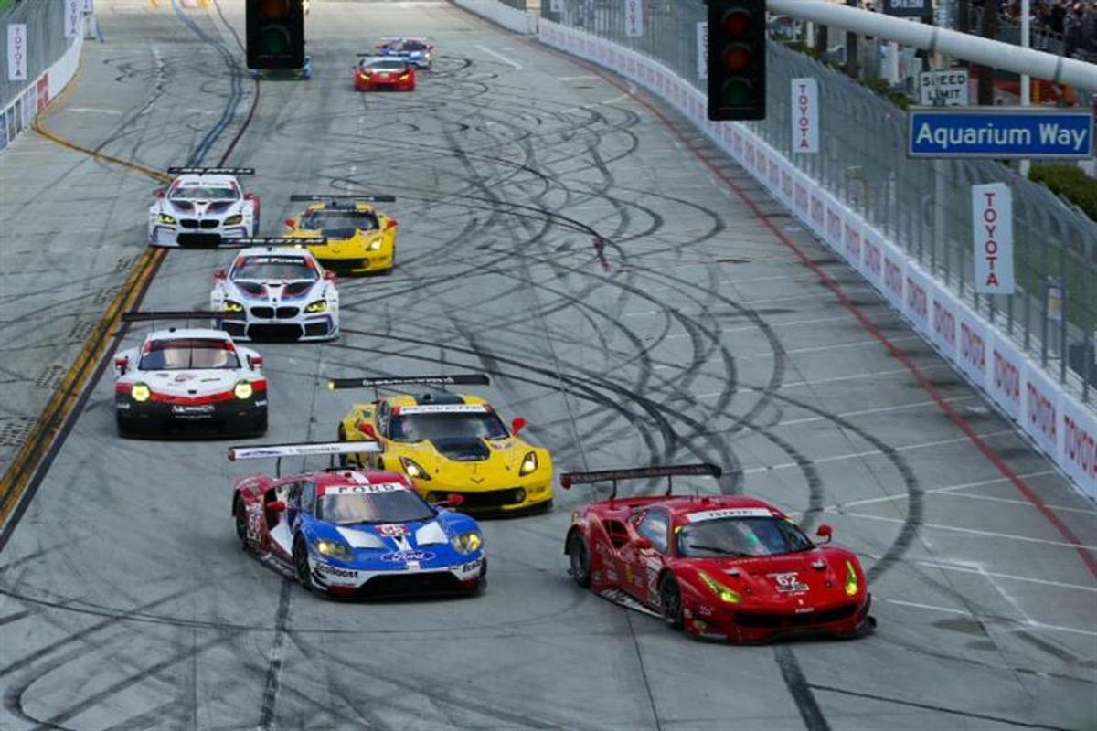 Risi Competizione Post-Race Report for Long Beach