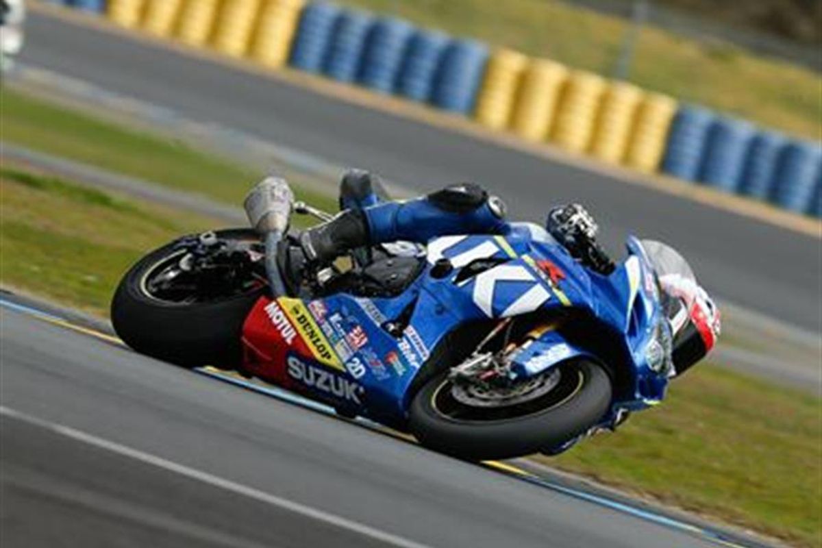 Suzuki on track for Le Mans 24hr race