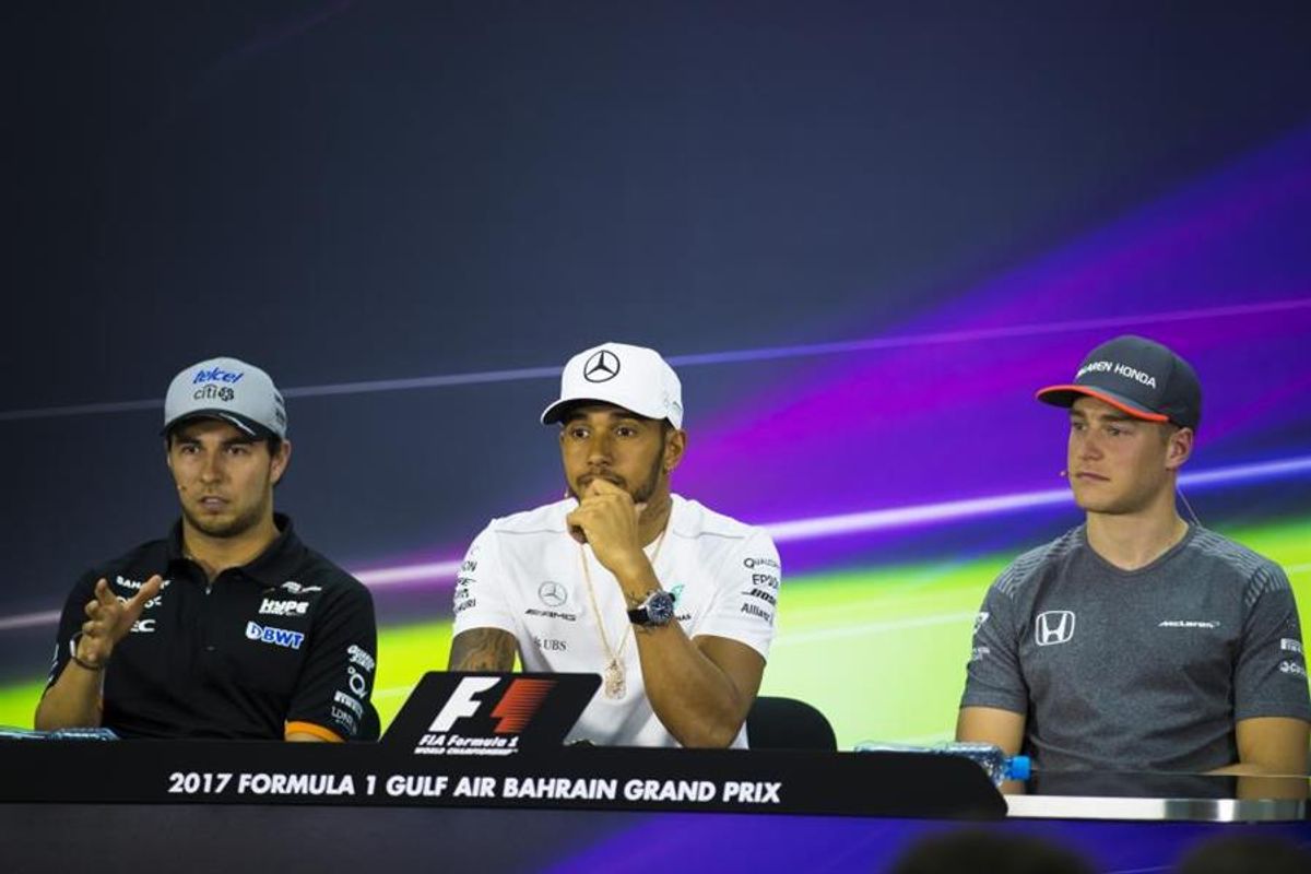 Bahrain Grand Prix Drivers' Conference Part 1