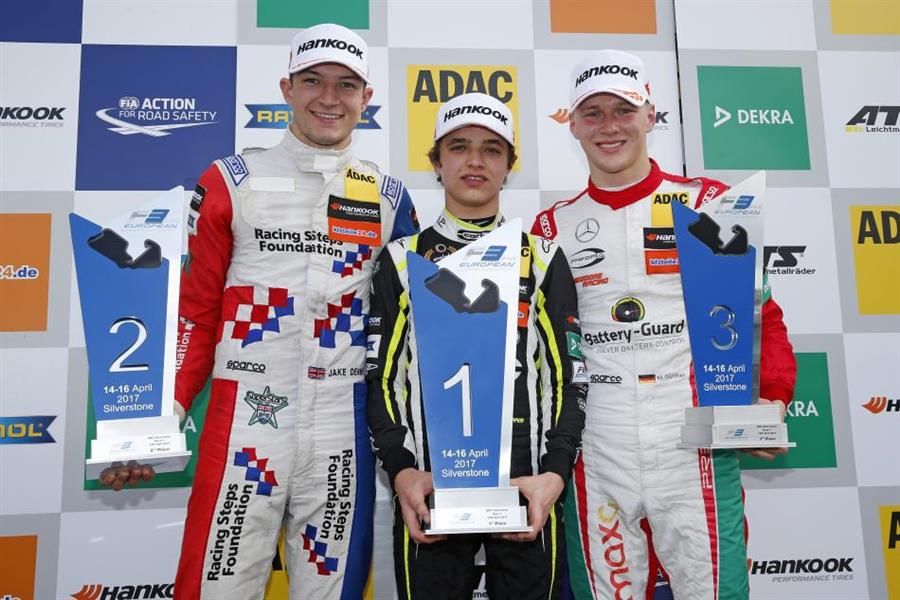 Rookie Lando Norris wins Formula 3 opener at Silverstone