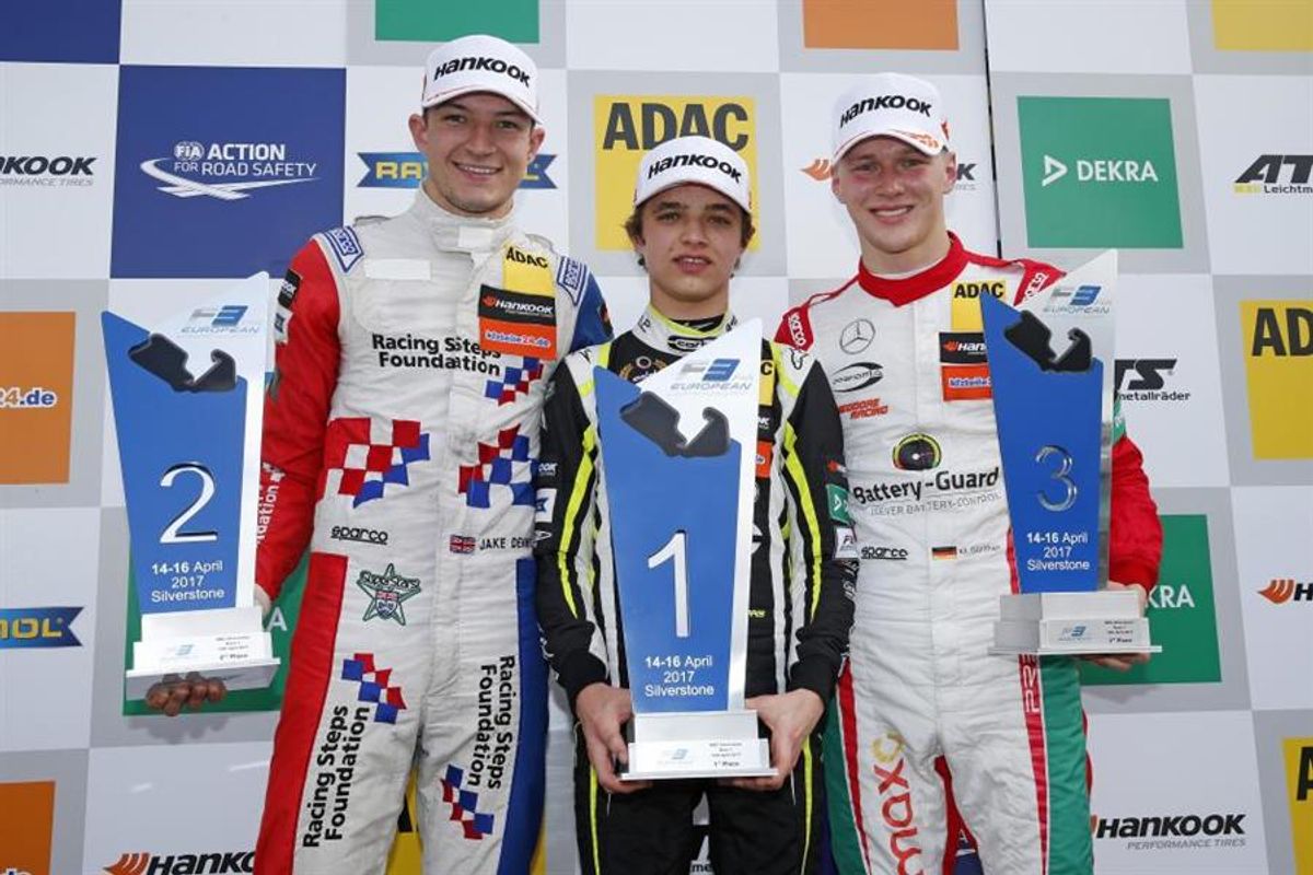 Rookie Lando Norris wins Formula 3 opener at Silverstone