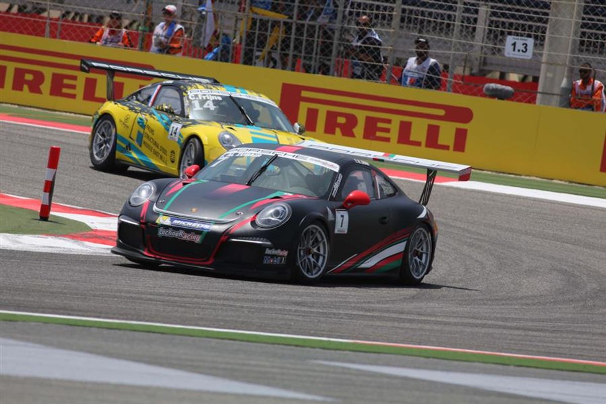 Perfect start to Porsche ME finale for Al Faisal with maiden pole and victory