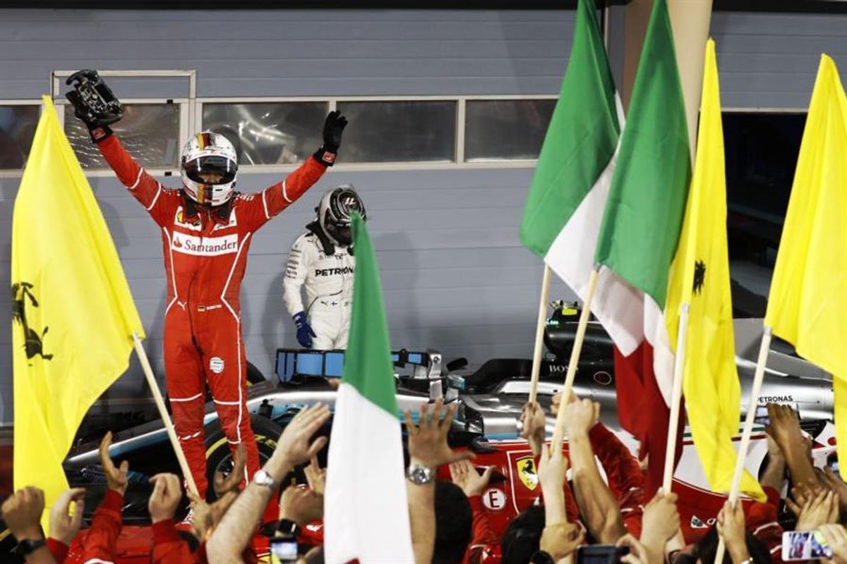 Vettel wins Bahrain GP