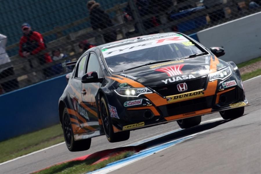 Matt Neal takes popular home BTCC podium on rollercoaster weekend