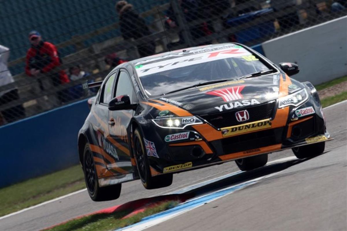 Matt Neal takes popular home BTCC podium on rollercoaster weekend