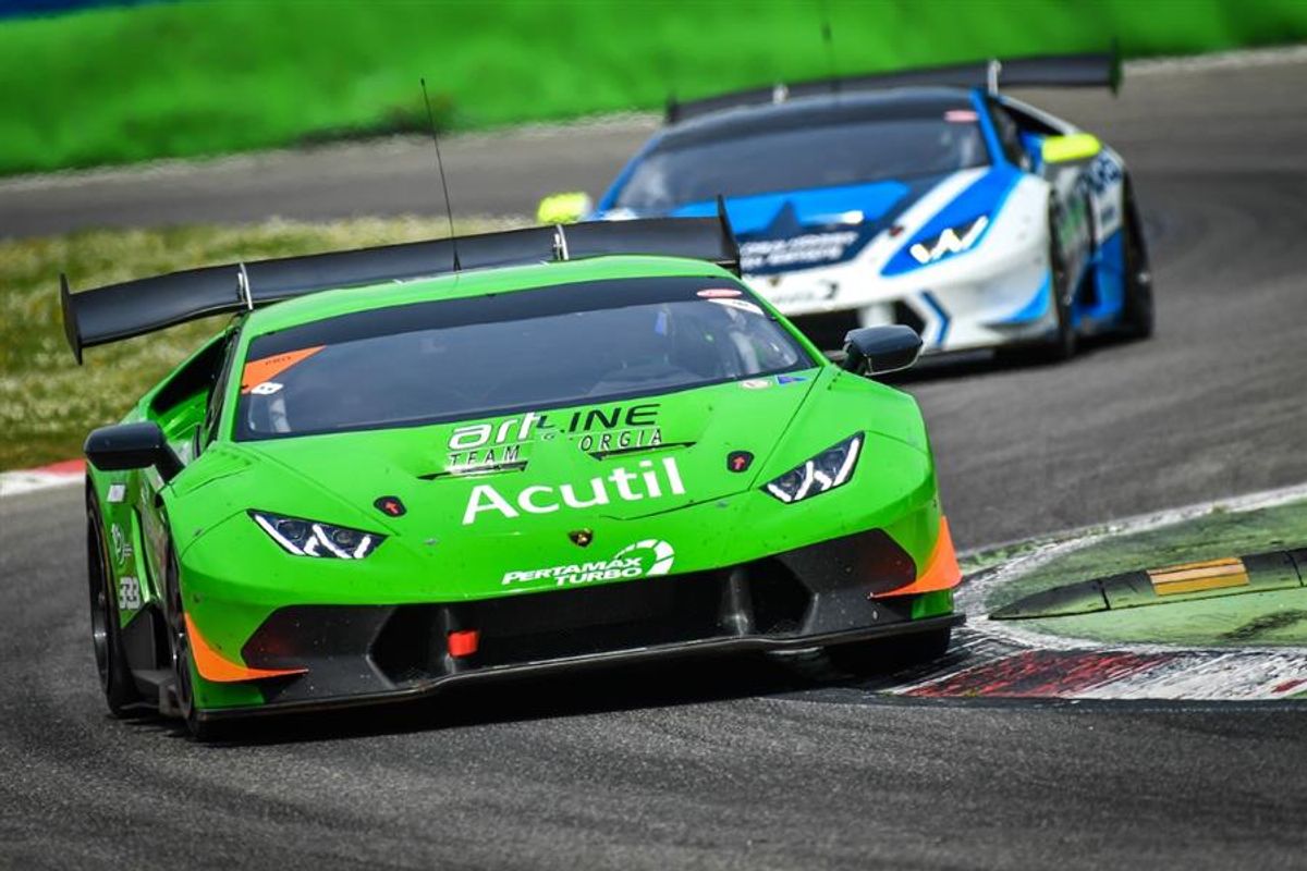 First round of the Lamborghini Super Trofeo Europe to be held in Monza