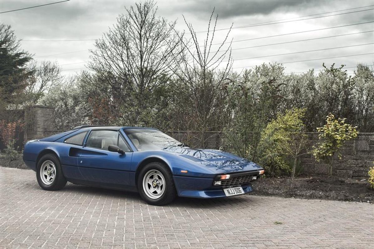 1985 Ferrari 308 GTS QV with a V12 twist offered by Silverstone Auctions