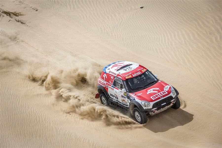 Qatar Cross Country Rally stage win for Mini