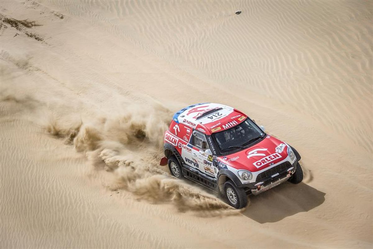 Qatar Cross Country Rally stage win for Mini