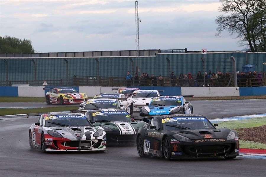 Double podium for Declan Jones in Ginetta GT4 SuperCup