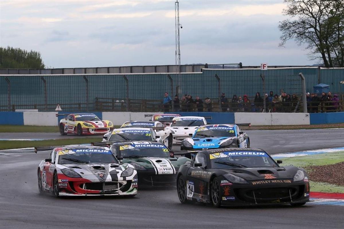 Double podium for Declan Jones in Ginetta GT4 SuperCup