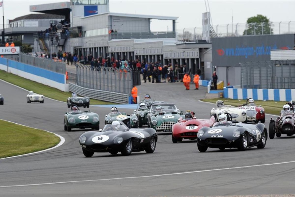 Motor Racing Legends set to excite crowds at Donington Historic Festival