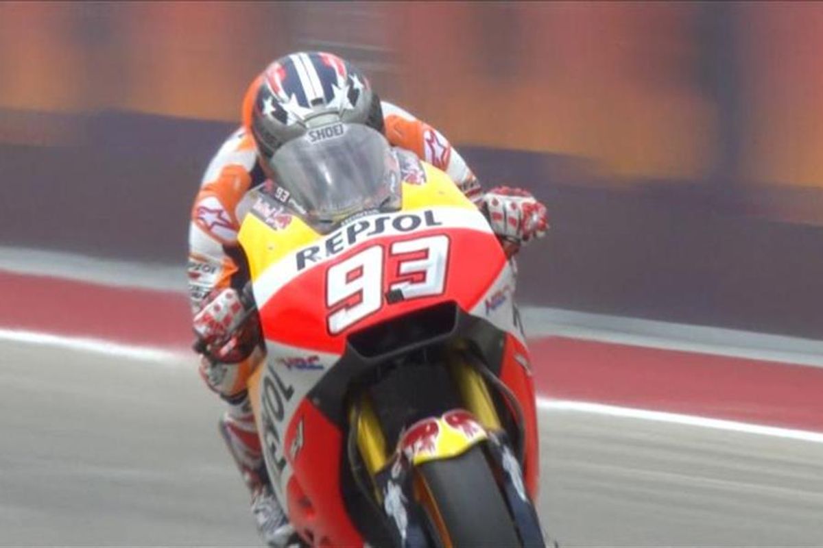 Marquez pips Vinales to COTA MotoGP pole